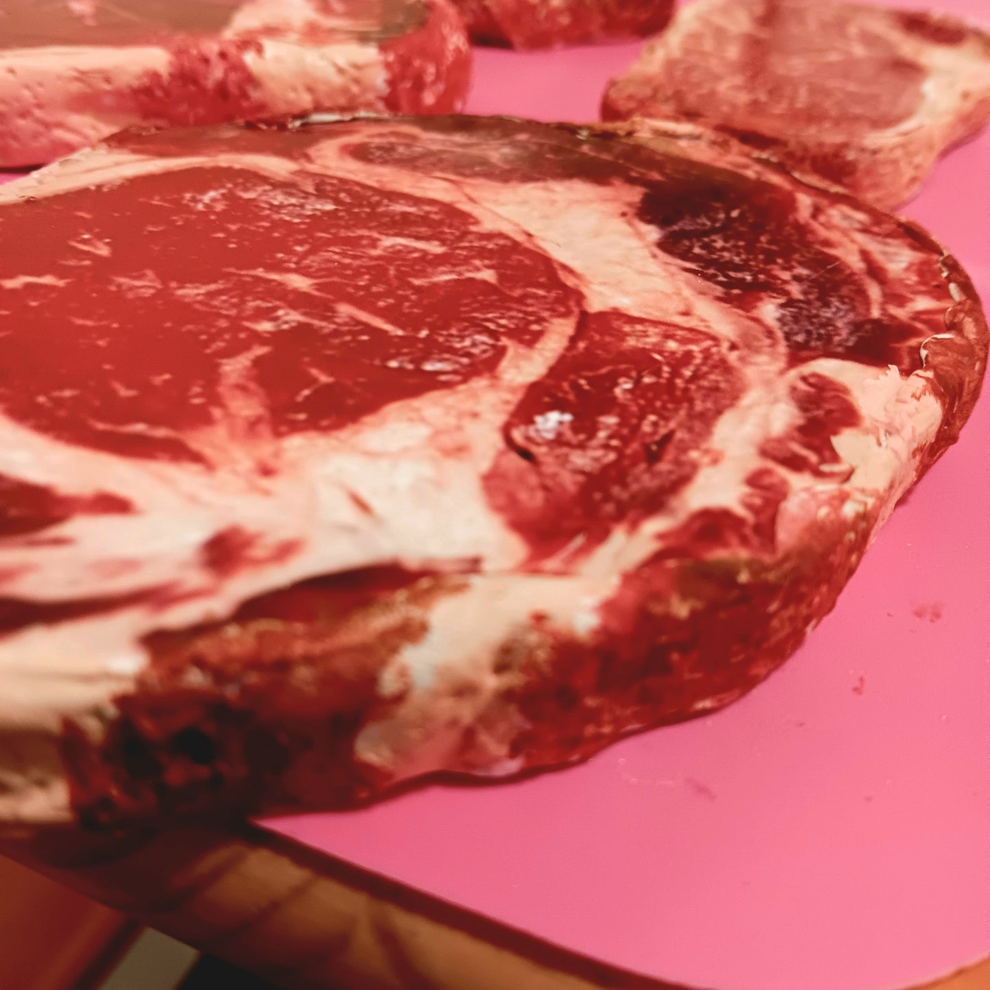 Realistic Pretend NY Strip Steak – Dramatic Play Food Prop