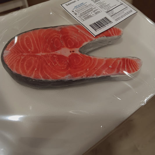 Pretend Play Salmon Steak Slice