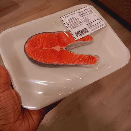 Pretend Play Salmon Steak Slice