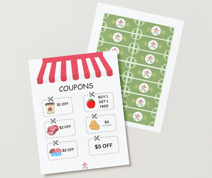 Meat Bundle – 5 Realistic Props + Free Tote & Printables